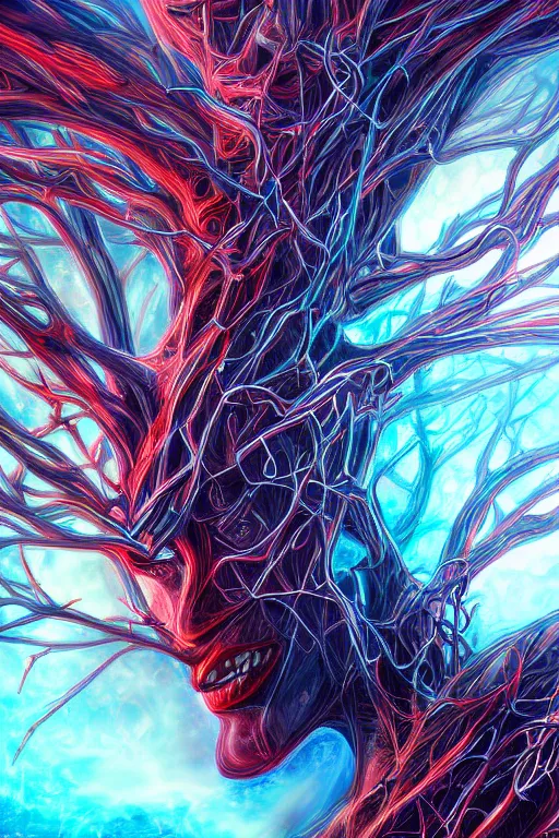 Prompt: synapses. fantasy, digital painting, hd, detailed.