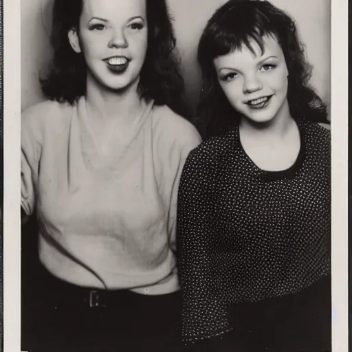 Image similar to photographic portrait of marla sokoloff and judy garland aged 2 2, with a fringe, 8 k