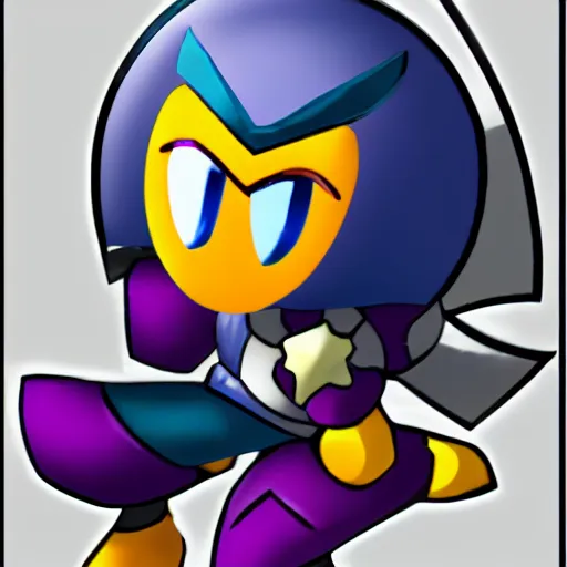 Prompt: meta knight from kirby