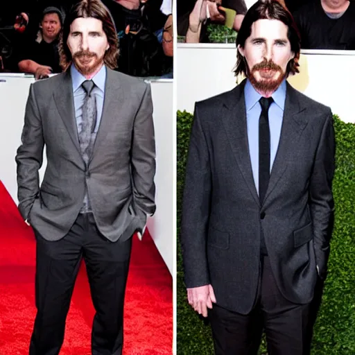 Image similar to christian bale wearing a kale custom