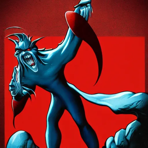 Prompt: propaganda of morbius for president. morbius 2. 8 k. hyperrealistic, 4 k, taken with camera. morbius