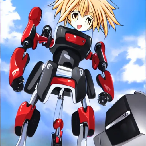 Image similar to Anime Robot