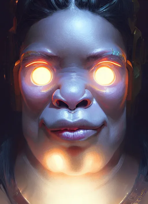 Image similar to portrait of apex legends ape, intricate, elegant, glowing lights, highly detailed, digital painting, artstation, glamor pose, concept art, smooth, sharp focus, illustration, art by artgerm and greg rutkowski, artey freytag