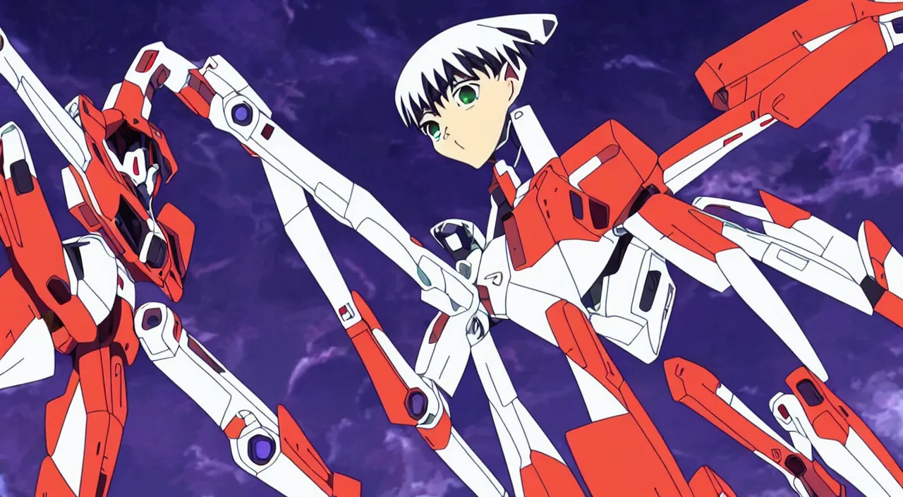 Image similar to ikari shinji piloting gelendvagen, evangelion anime, full hd, hd anime, hd anime wallaper