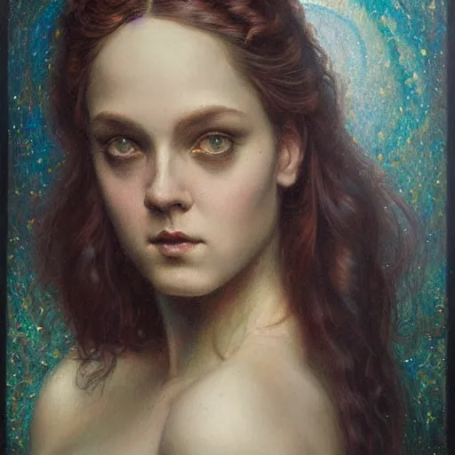 Image similar to a painting in the style of donato giancola, and in the style of tom bagshaw, and in the style of charles dulac. smooth, sharp focus, semi - realism.
