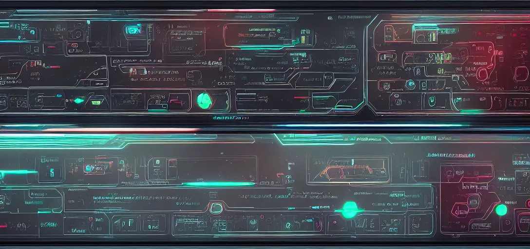 Image similar to scifi hud design elements, fui, interface, sharp details, highly detailed