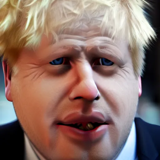 Image similar to boris johnson close up of face, accurate features