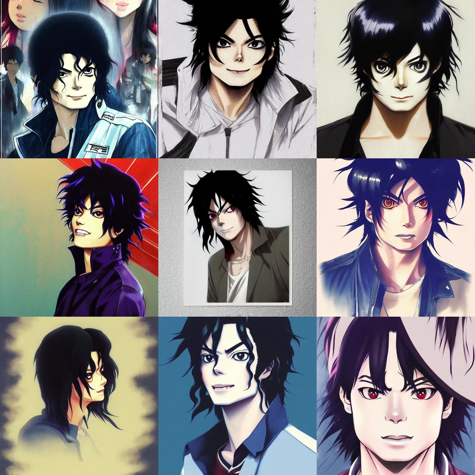 Michael Jackson 'Smooth Criminal' Drawing In Anime Style - Michael Jackson  Official Site