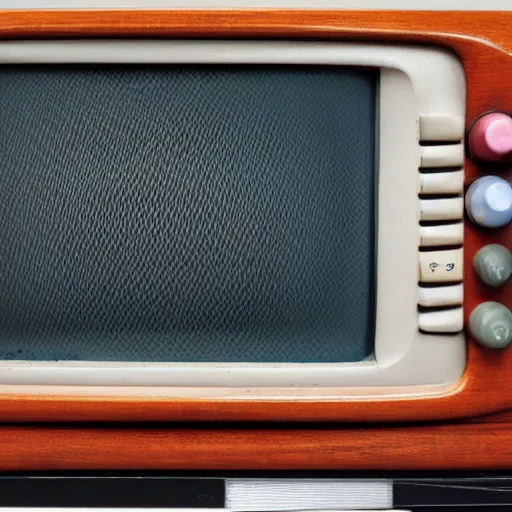 Prompt: retro television set