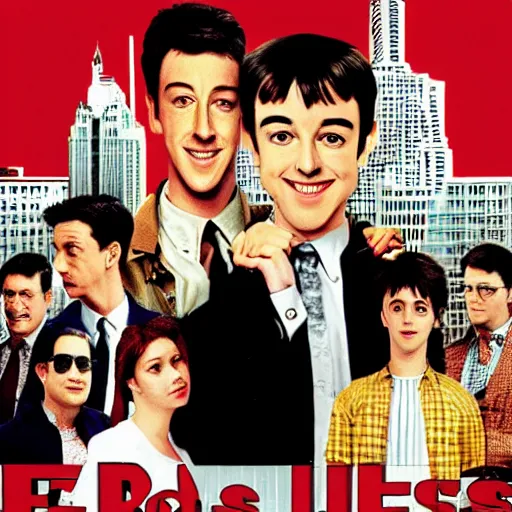 Image similar to ferris bueller movie poster