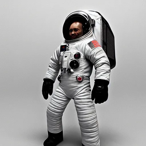 Prompt: full body portrait, astronaut octane render, 1 6 k