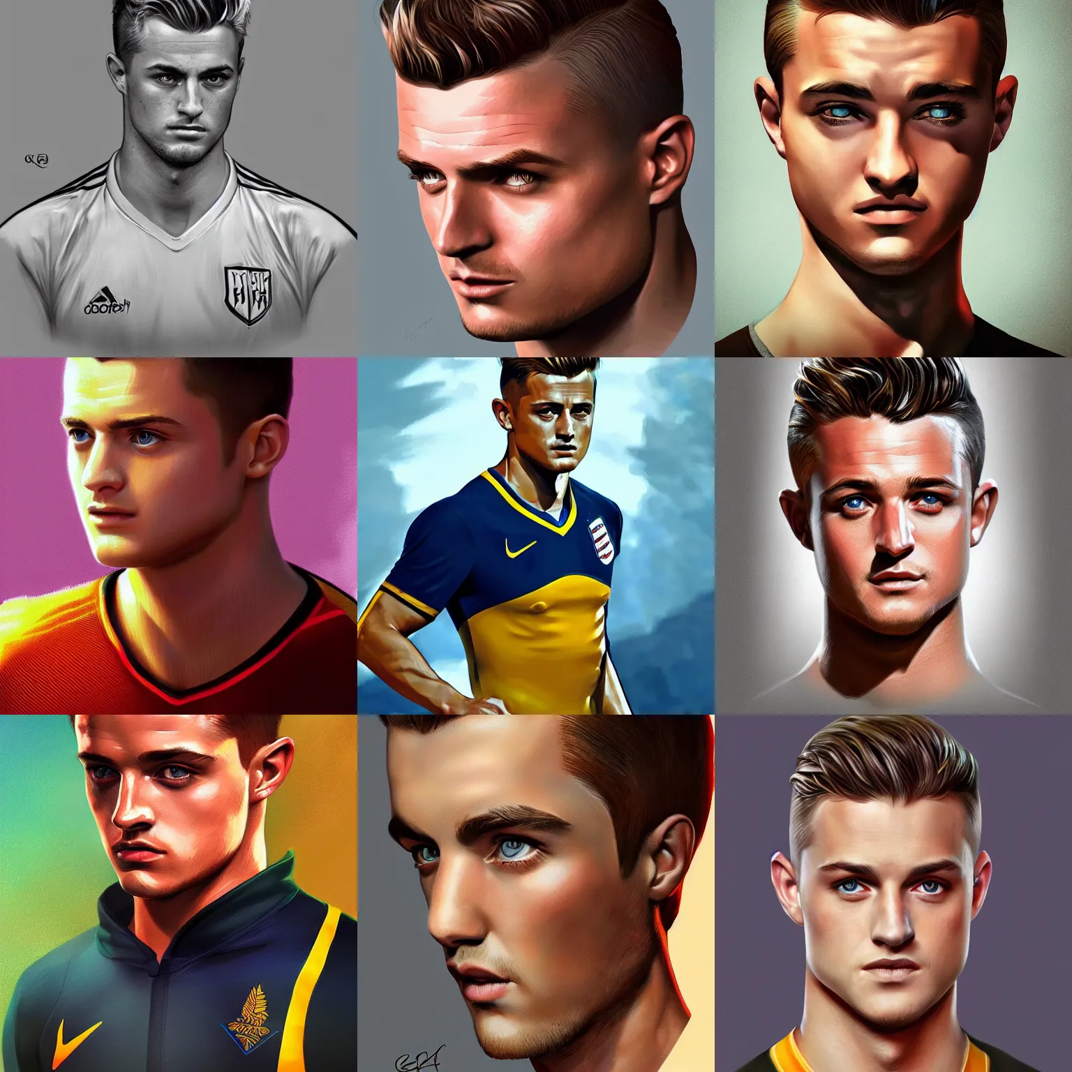 Prompt: Robbie Rogers highly detailed digital painting artstation concept art smooth sharp focus illustration ArtStation art by artgerm and gre