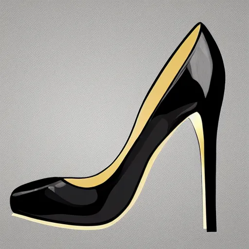 Prompt: stiletto shoes