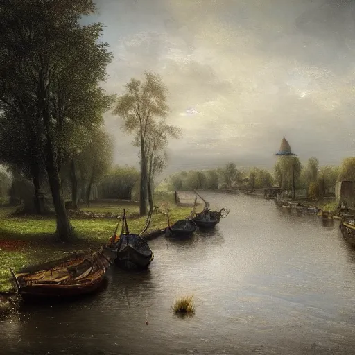 Prompt: Dutch landscape, photorealistic, 8K, detailed, clogs