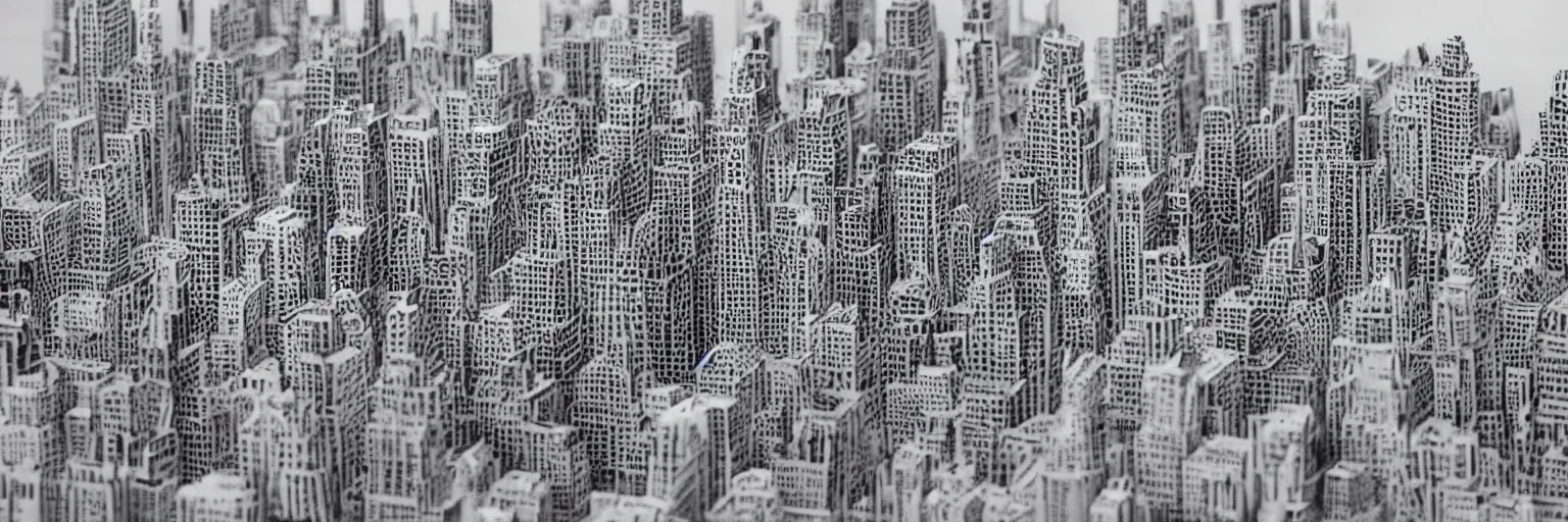 Prompt: cityscape architecture paper art