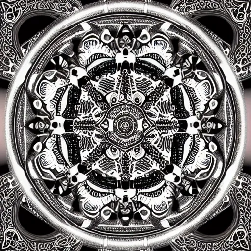 Image similar to highly detailed and intricately vector digital art illustration of a very beautiful and epic Mandala with very symmetrical features, soft pastel tones, hyperrealistic, Aetherpunk, intricate detail, cinematic, HDR digital painting, 8k resolution, enchanting, sense of awe, award winning picture, Hyperdetailed, Gsociety, trending on ArtstationHQ