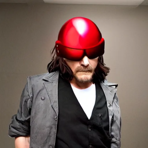 Image similar to Norman Reedus as... Dr. Robotnik