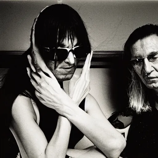 Image similar to merzbow, portrait, 3 5 mm film, by martin parr, annie liebovitz, jamel shabbaz, nan goldin