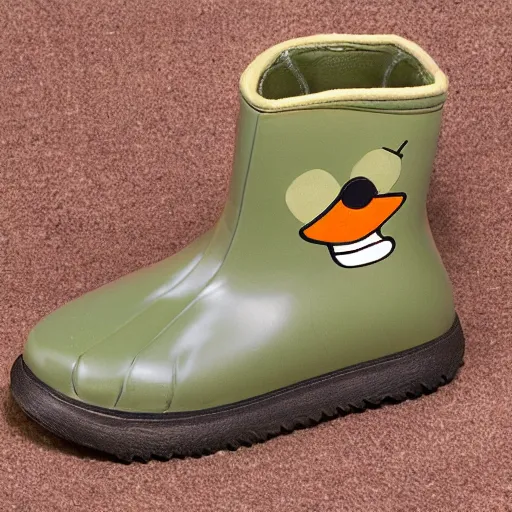 Image similar to duck boy platypus in boots