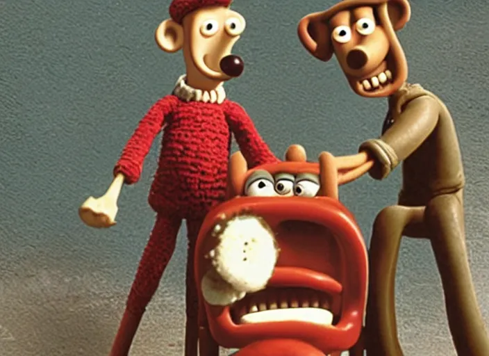 Image similar to wallace and gromit