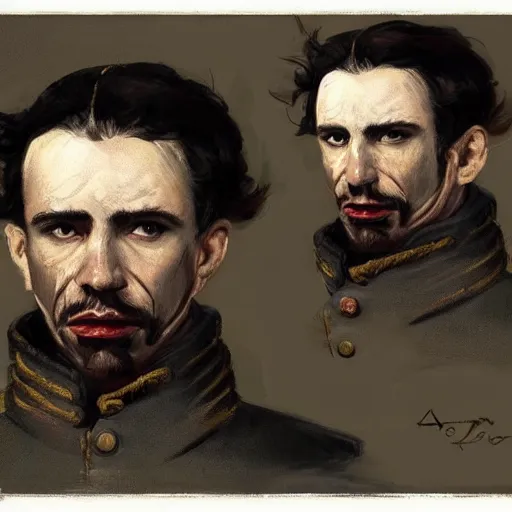 Prompt: portrait of a one eyed spanish navy officer blas de lezo, face portrait, 1 8 th century clothing, epic, tragic, military art, fantasy, dieselpunk, hd shot, digital portrait, beautiful, artstation, comic style, by artgerm, guy denning, jakub rozalski, magali villeneuve and charlie bowater