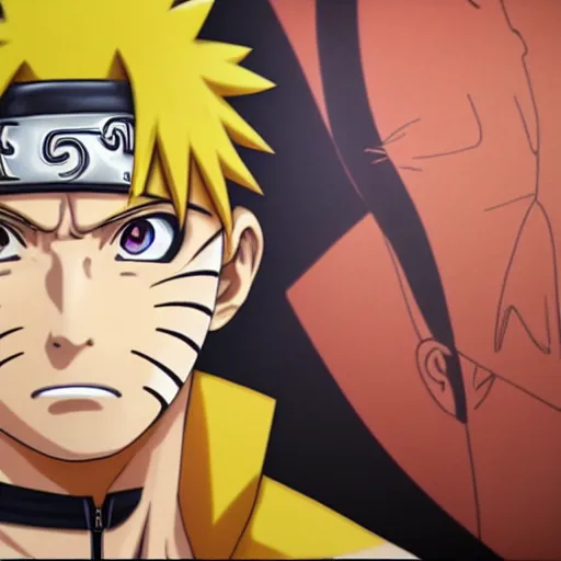 Image similar to Realistic portrait of Naruto Uzumaki from the anime Naruto