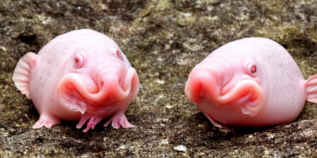 Prompt: blobfish