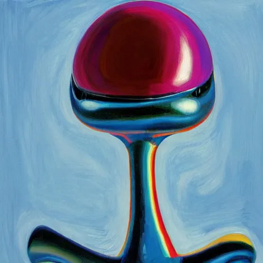 Image similar to alien by wayne thiebaud