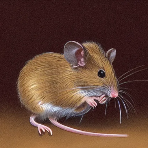 Image similar to Redwall mouse reaches for crystal