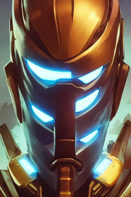 Image similar to epic mask helmet robot ninja portrait stylized as fornite style game design fanart by concept artist gervasio canda, behance hd by jesper ejsing, by rhads, makoto shinkai and lois van baarle, ilya kuvshinov, rossdraws global illumination radiating a glowing aura global illumination ray tracing hdr render in unreal engine 5