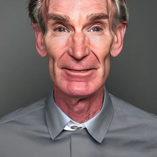 Image similar to bill nye methed out mugshot