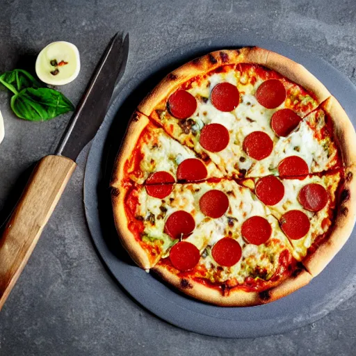 Image similar to a rœsti pizza, professional photography