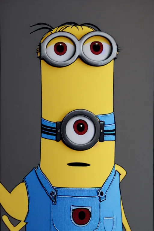 Prompt: Minion as Doctor House