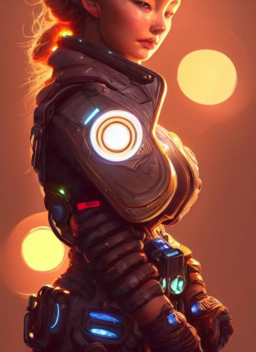 Prompt: portrait of apex legends gigi hadid, intricate, elegant, glowing lights, highly detailed, digital painting, artstation, glamor pose, concept art, smooth, sharp focus, illustration, art by artgerm and greg rutkowski, artey freytag