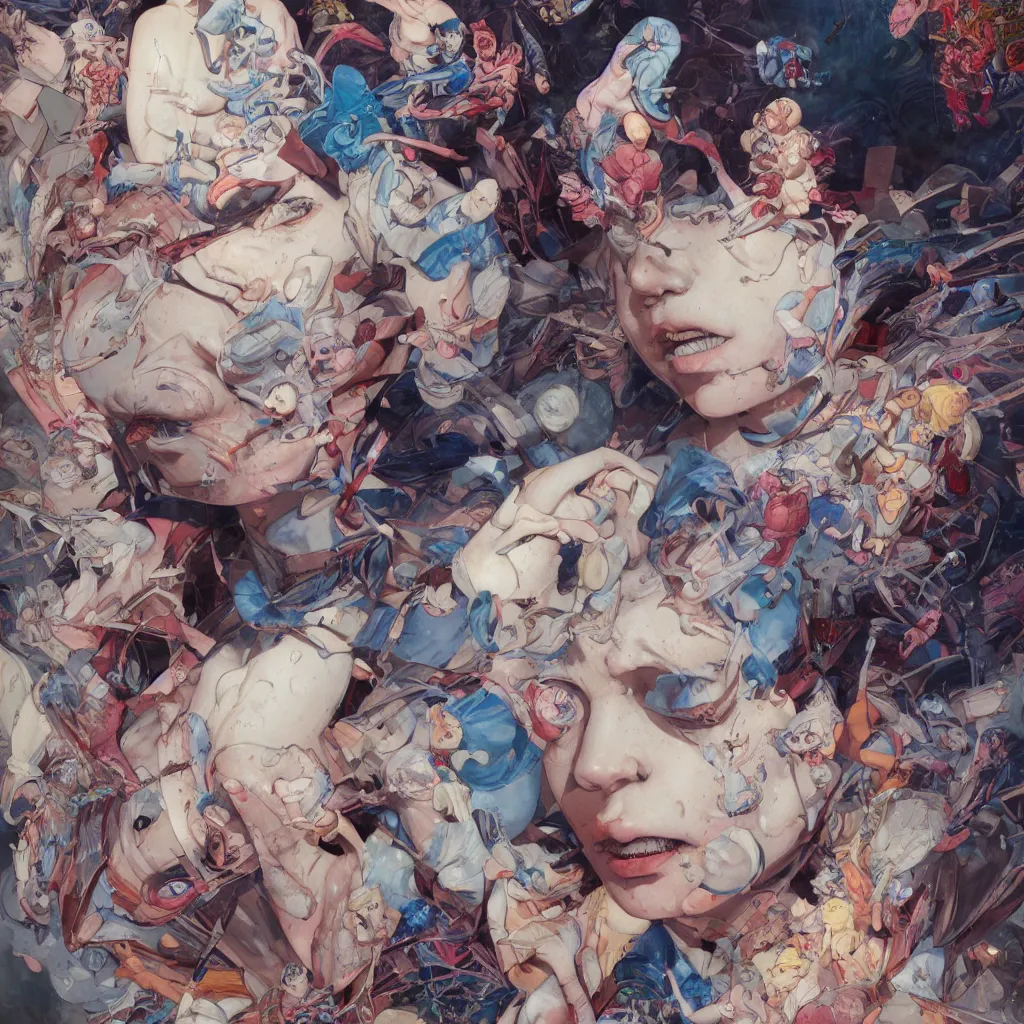 Image similar to citizen portrait soft light painted by james jean and katsuhiro otomo and erik jones, inspired by memories anime, smooth face feature, intricate oil painting, high detail illustration, sharp high detail, manga and anime 1 9 9 9