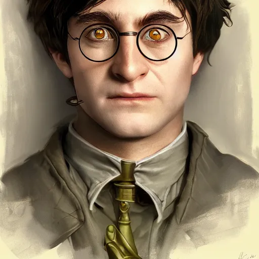 Image similar to detailed portrait of harry potter as doomguy, fantasy, military, dieselpunk, intricate, elegant, highly detailed, digital painting, artstation, concept art, matte, sharp focus, illustration, art by aenaluck, artgerm and roberto ferri and greg rutkowski, epic fantasy, digital painting