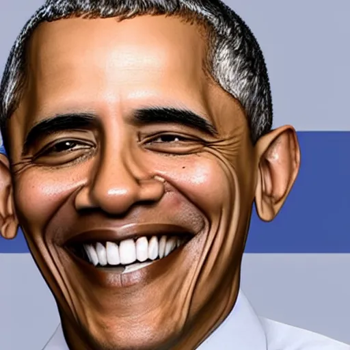 Image similar to toothpaste bottle with barack obama's face as the logo