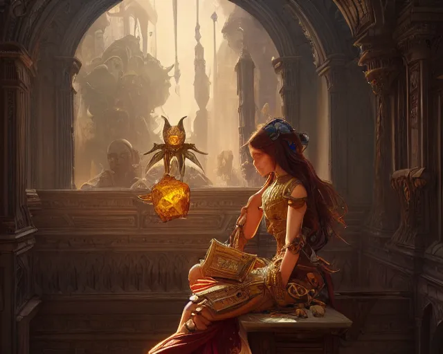 Prompt: photography of thomas struth, deep focus, d & d, fantasy, intricate, elegant, highly detailed, digital painting, artstation, concept art, matte, sharp focus, illustration, hearthstone, art by artgerm and greg rutkowski and alphonse mucha