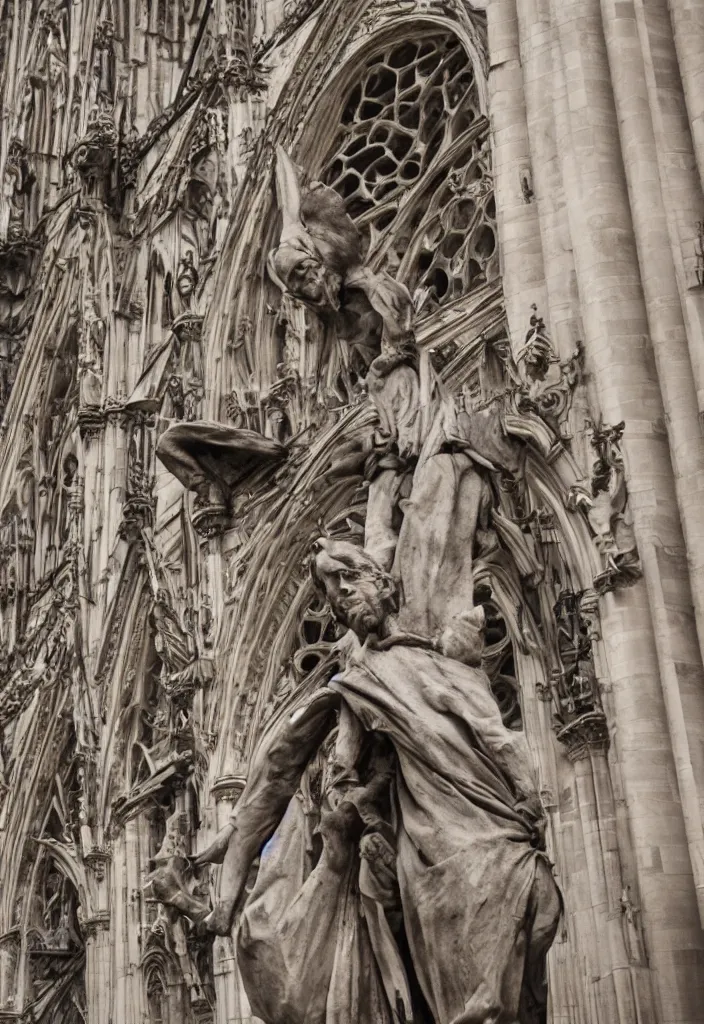 Image similar to a 5 0 mm shot of the hunchback of notre damme