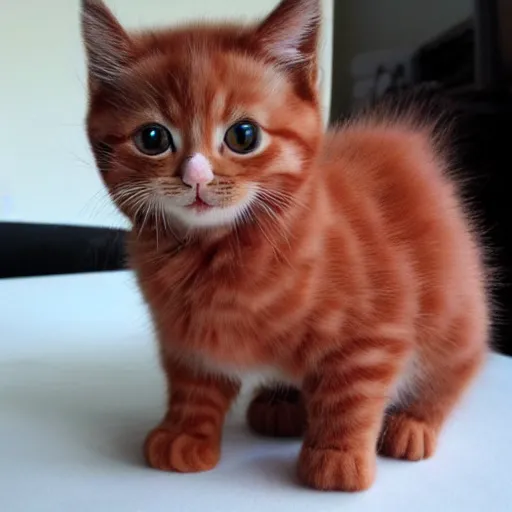 Image similar to adorable crimson kitten