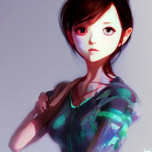 Image similar to beautiful huggy-wuggy from poppy-playtime the video game, digital painting by Hiyao Miyazaki, Studio Ghibli, Yanjun Cheng, portrait, cinematic lighting, highly detailed, concept art, Atmosphere, illustration, smooth, sharp focus, editor's pickup, trending on artstation, trending on deviantart