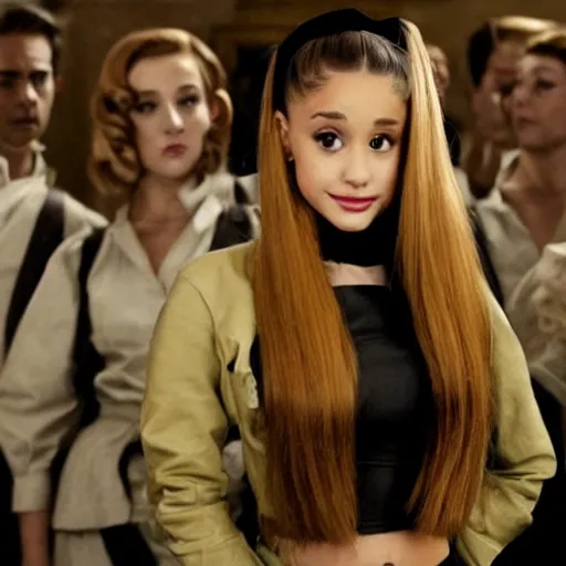 Image similar to Ariana Grande in the inglourious basterds