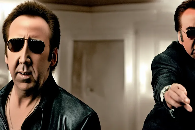 Image similar to Nicolas cage gruu high resolution still film