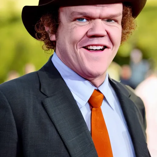 Prompt: Extremely close up of John C Reilly