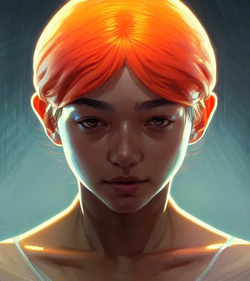 Prompt: symmetry ( clementine from the walking dead portrait ) ultra detailed, intricate, anime, dynamic lighting, digital art, digital painting, art station, wlop, sharp focus, illustration, art by artgerm and greg rutkowski and alphonse mucha