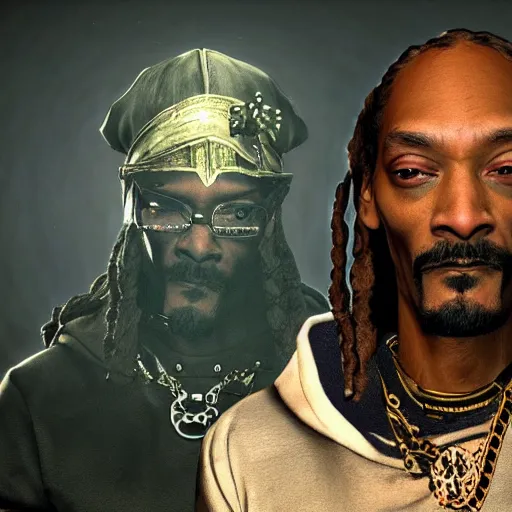 Image similar to snoop dogg in skyrim