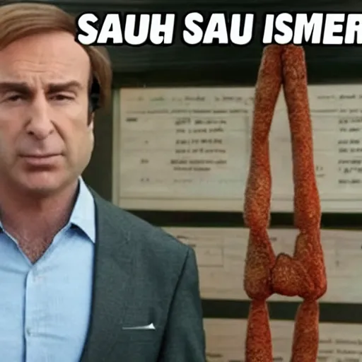 Prompt: Gigachad Saul Goodman