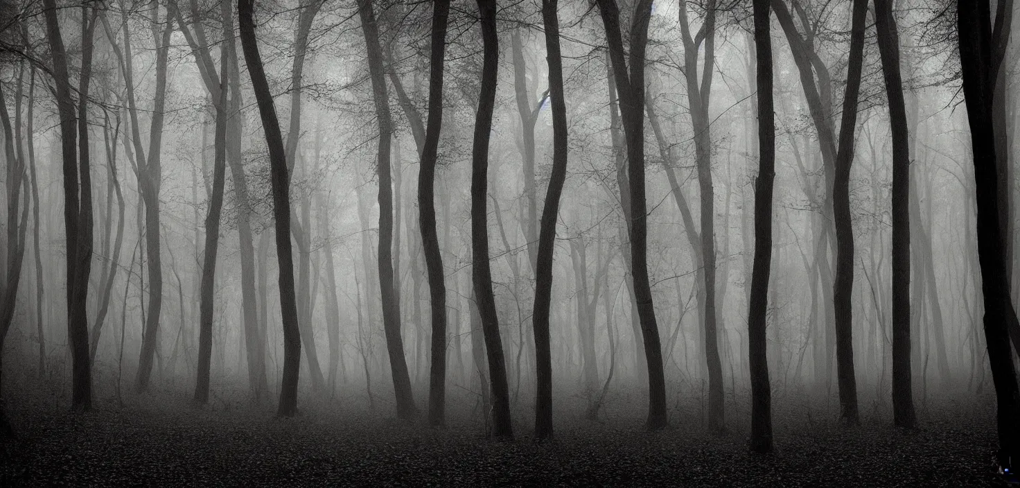 Image similar to dark forest by gerard justin