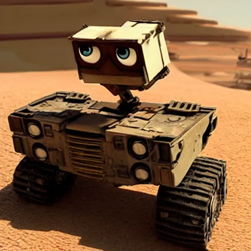 Image similar to still of xavi hernandez in wall • e ( 2 0 0 8 )