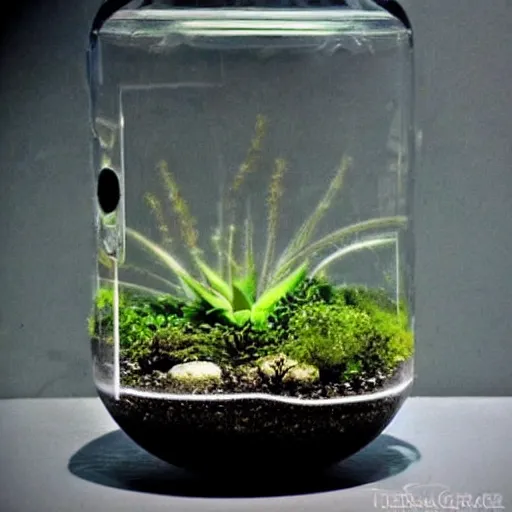 Image similar to photo d’un terrarium fait pour des extraterrestres